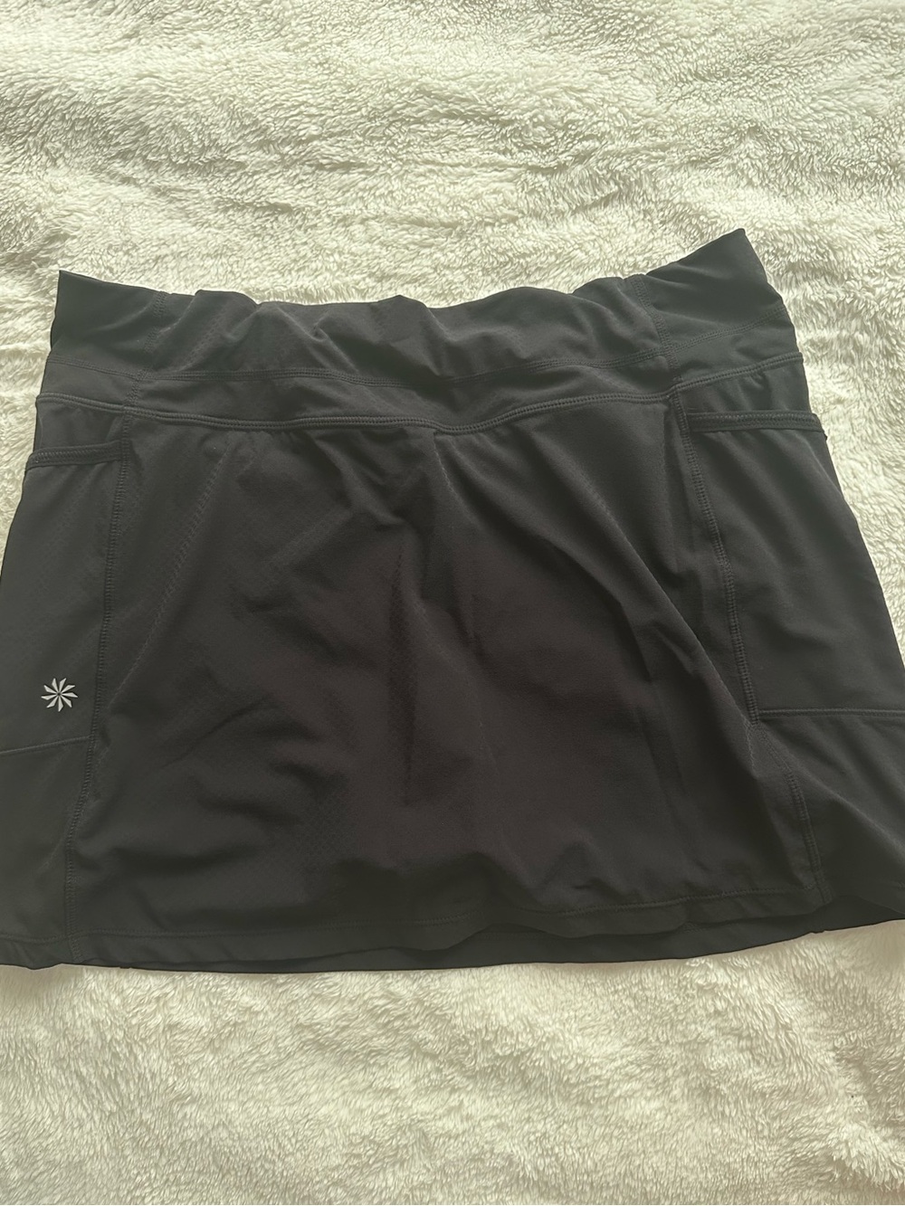 Athleta Black Active Mini Skirt